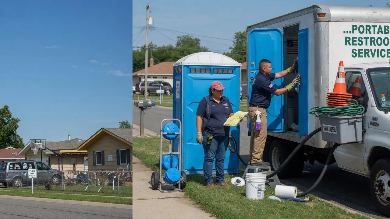 Portable Toilet Rental in Revillo, SD near me